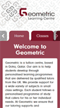 Mobile Screenshot of geometric-centre.com